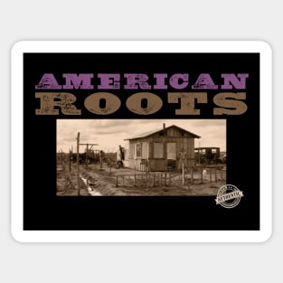 American Roots Sticker